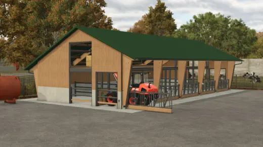 Open Front Cowshed v1.0