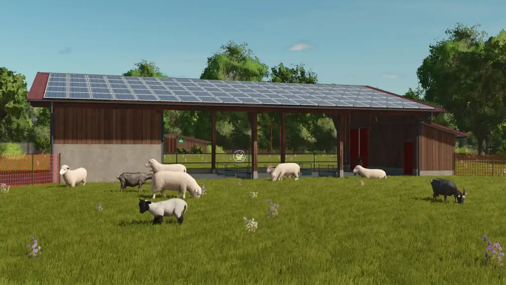 Sheep Barn Big wood v1.0