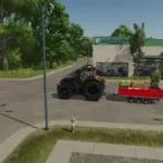 Stema Trius trailer for bales and pallets 1.02