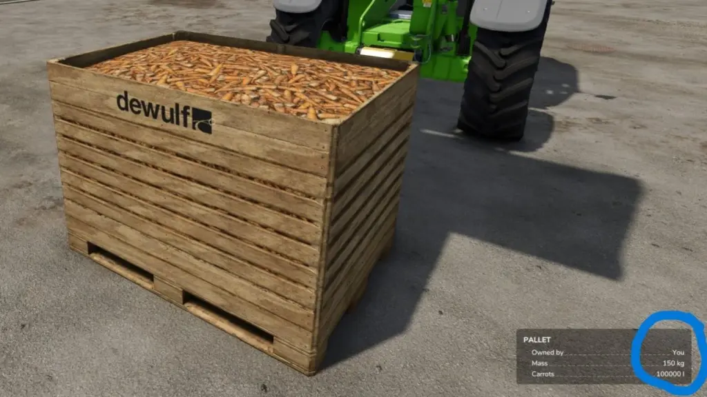 Vegetable Pallet 100000L v1.0