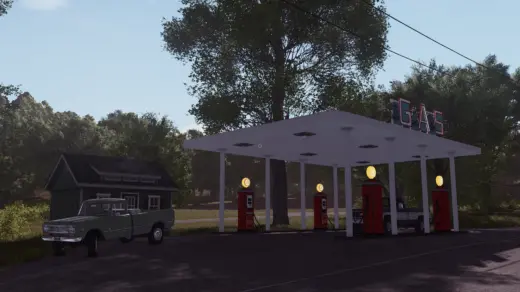 Vintage Gas Station V1.0