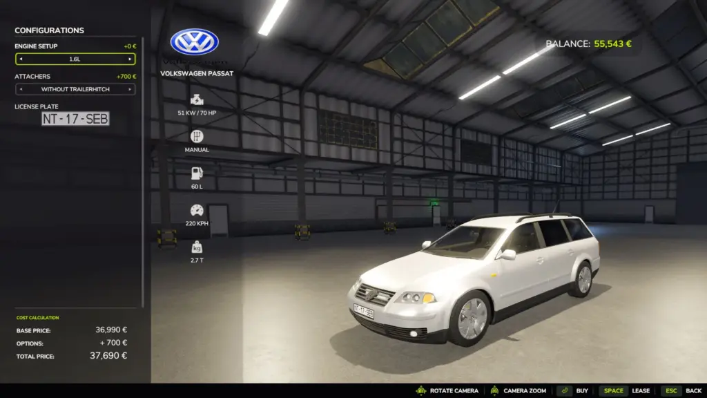 Volkswagen Passat v1.0