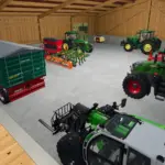 Woodbarn With Storage Shelves v1.03