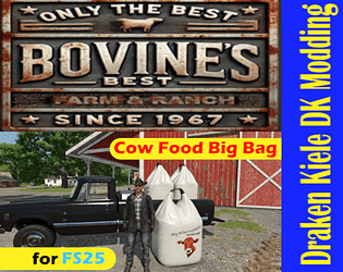 Bovine's Best TMR Cow Food Big Bag