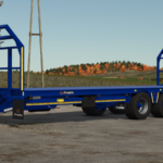 Broughan 28 Foot Low Bed Flat Trailer