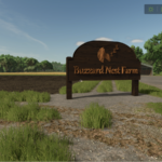 Buzzard nest sign