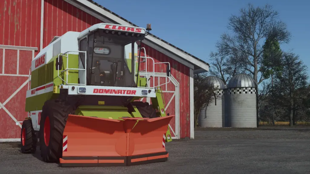 Claas Dominator Snowbine v1.0