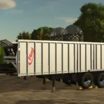 FLIEGL ASS298 3-axle push-off shield trailer WobbyTec v1.04