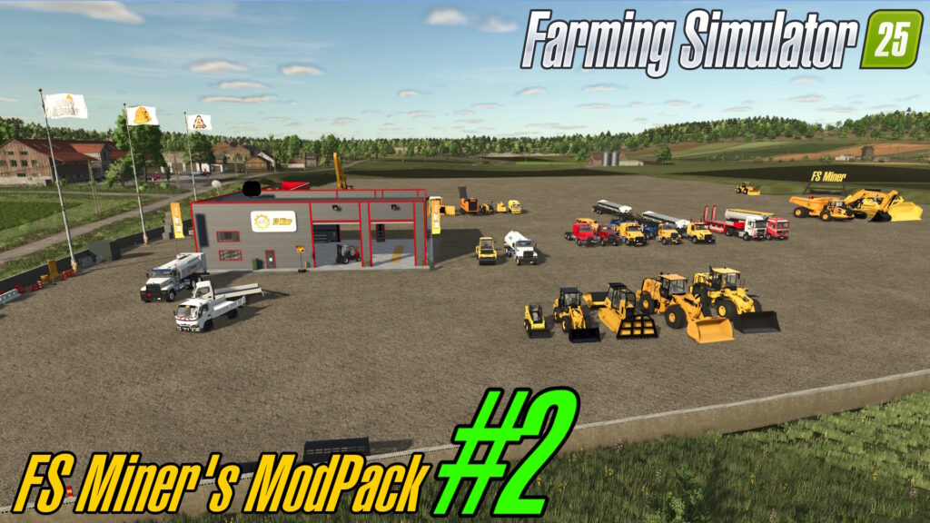 FS Miners Mod Pack FS25 #2 January 2025