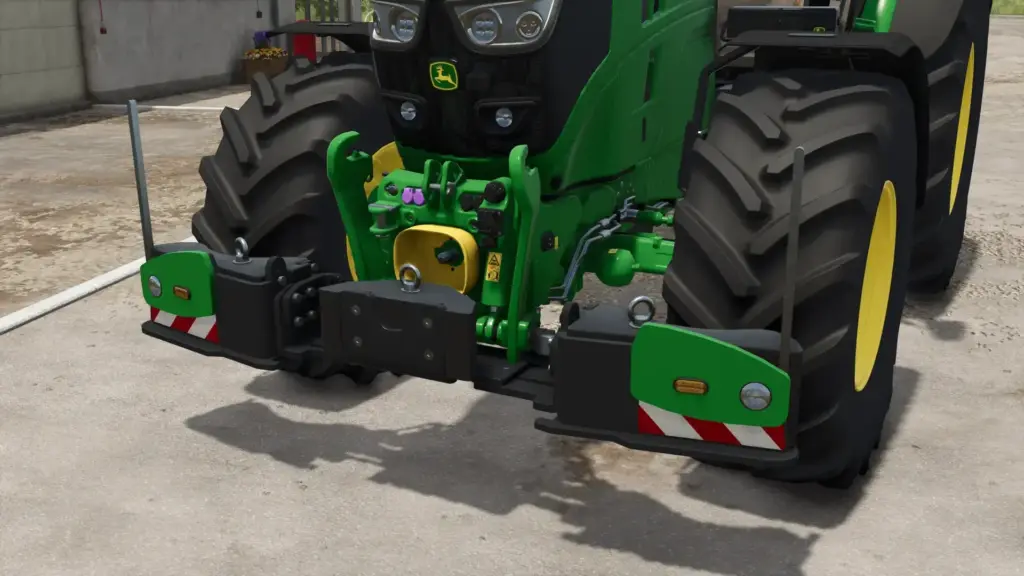 JOHN DEERE 6R Agribumper v1.0