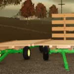 John Deere 1075 Hay Wagon v1.02