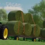 John Deere 1075 Hay Wagon v1.04