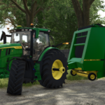 John Deere 435 and 535 round baler