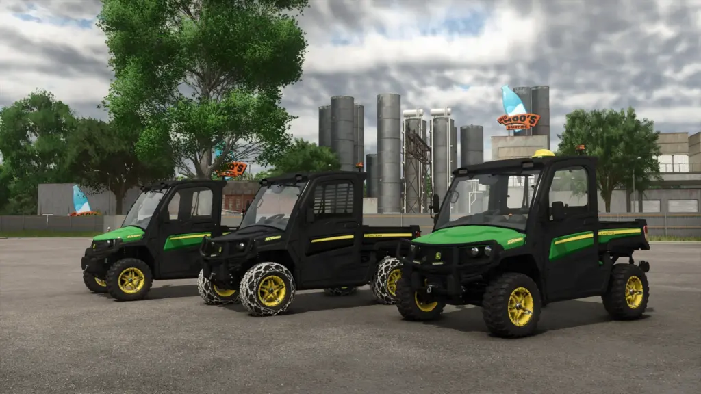 John Deere XUV865M Forestry v1.0