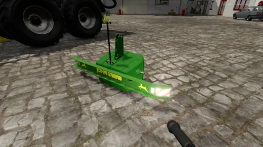 John Deere weight with front panel v1.0