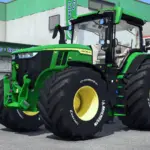 John Deere with Engraved Michelin Tires v1.0