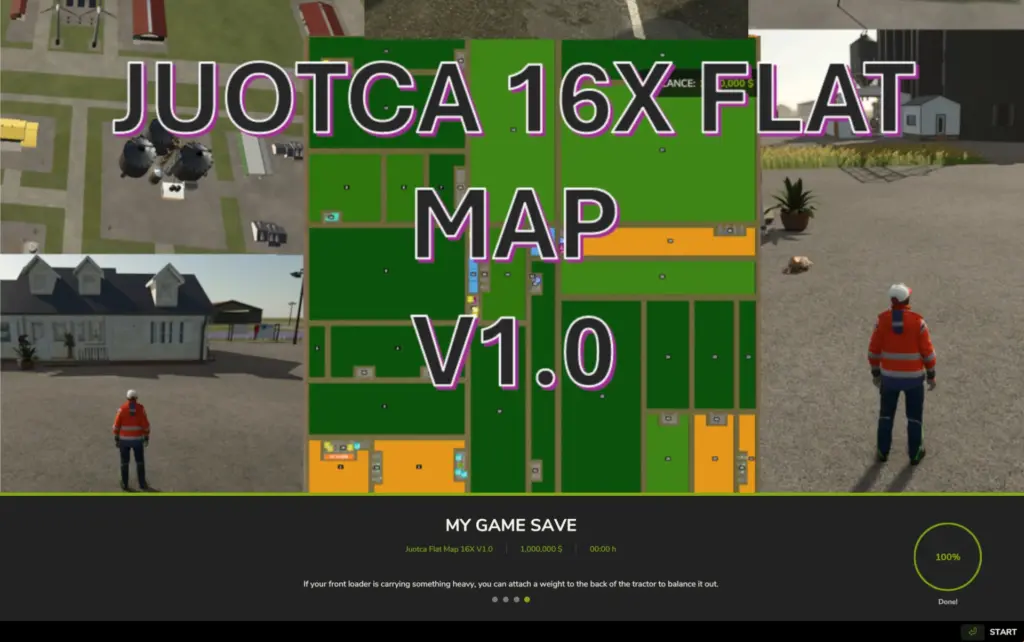 Juotca Flat Map 16X v1.0