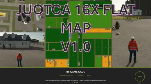 Juotca Flat Map 16X v1.0