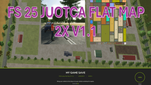 Juotca Flat Map 2X V1.1