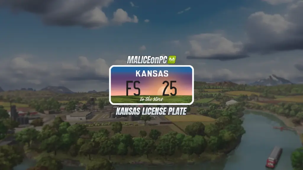 Kansas License Plate