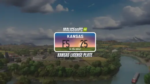 Kansas License Plate