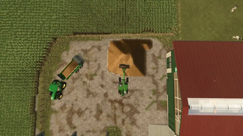 Manure pile without walls v1.0