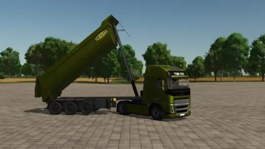 Meiller Tipper automatic LiftAchse v1.0