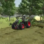 Pack Of Balers With Windrower v1.05