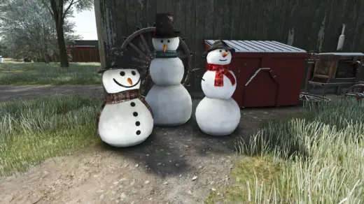 Placeable Snowman Pack v1.0