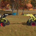 Quicke front loader set Q8M4