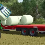 Redrock 24ft Bale Trailer v1.02