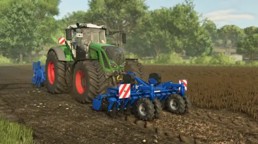 Rolmako Disc Harrow For The Front Linkage v1.0