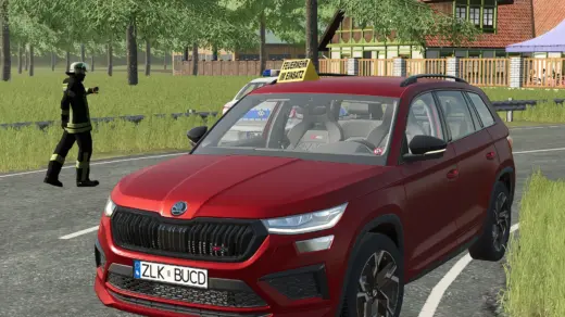 Skoda Kodiaq fire department v1.0