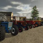 UTB 650 (Pack of 8 tractors) V1.0