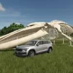 Whale Skeleton Sculpture v1.03