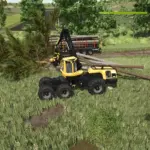 Wood harvester Komatsu 951 v1.02