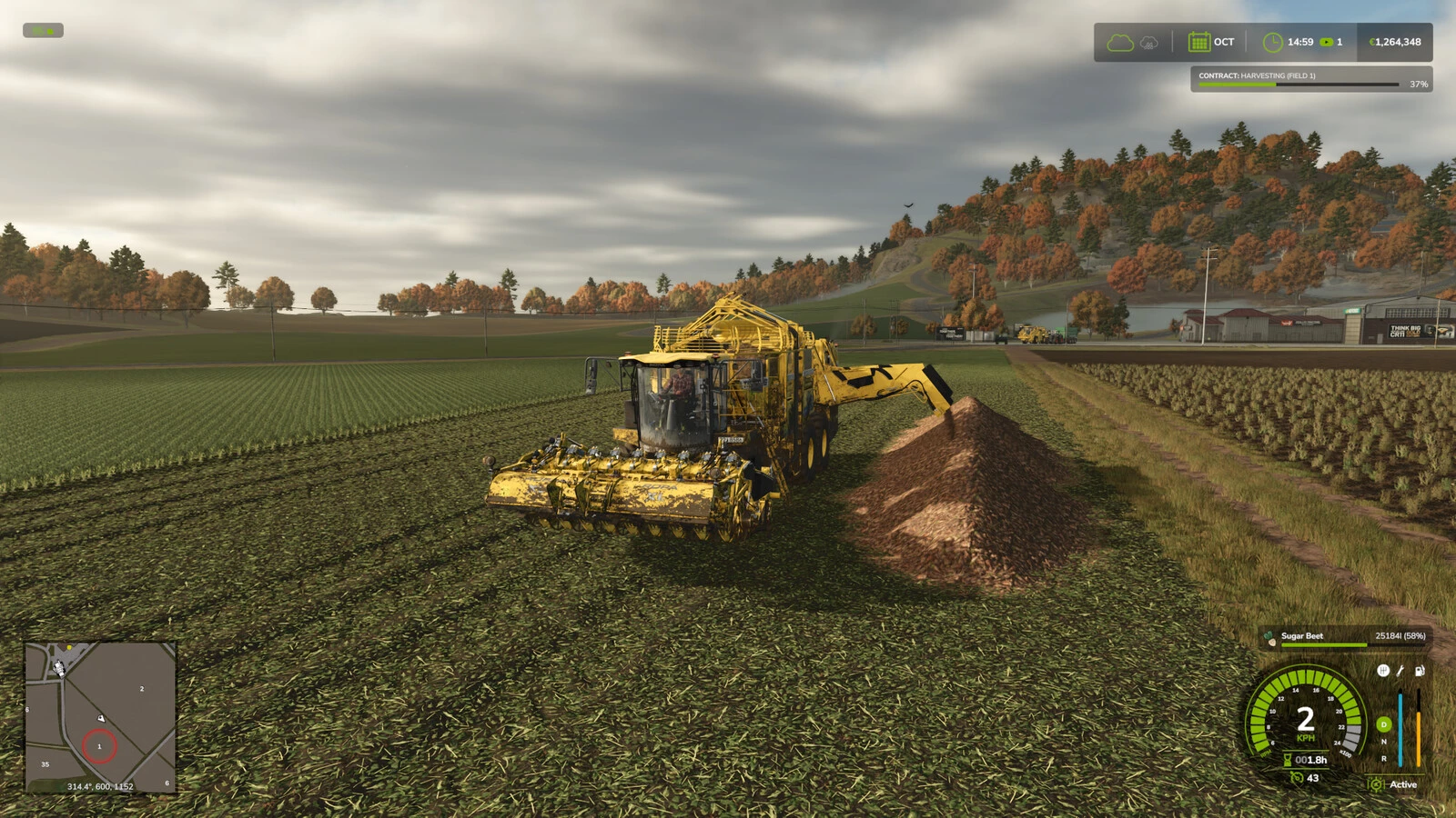 Tipping In Fields During Ongoing Missions v1.0