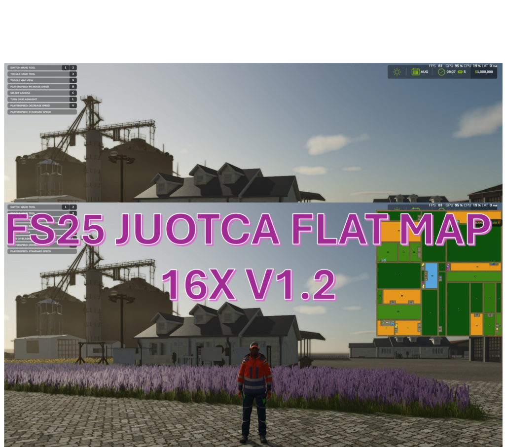 Juotca Flat Map 16X V1.2