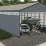 40x97 Open End Shed2