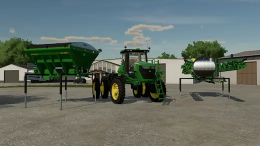 John Deere 4045R Spreader/Sprayer v1.0