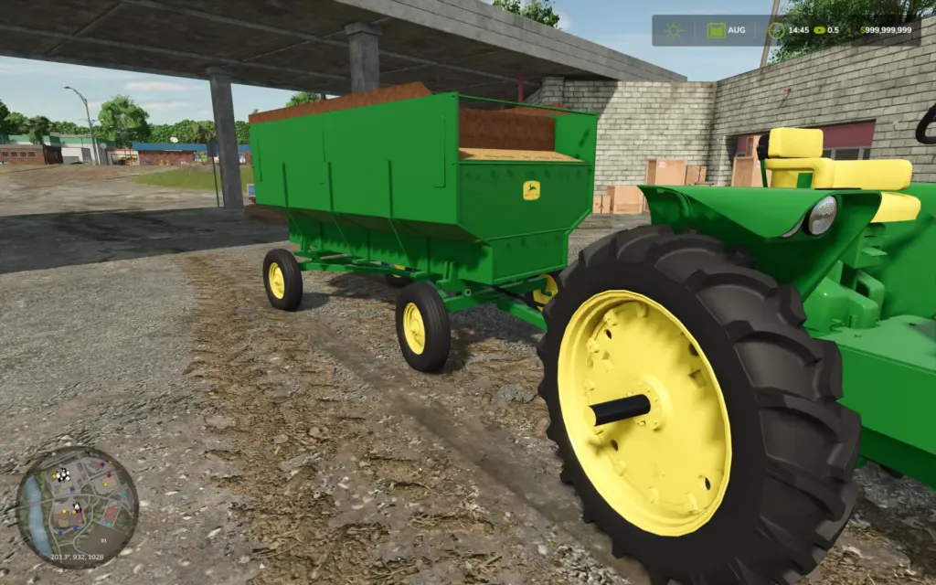 John Deere Barge Wagon v1.0