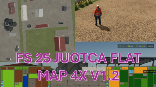 Juotca Flat Map 4X V1.2