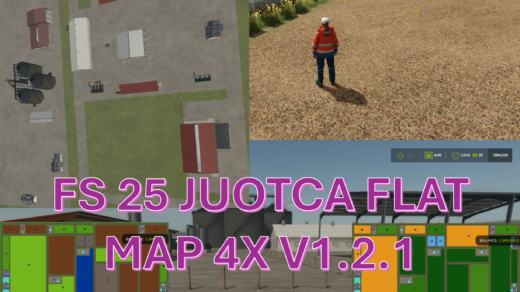 Juotca Flat Map 4X V1.2.1