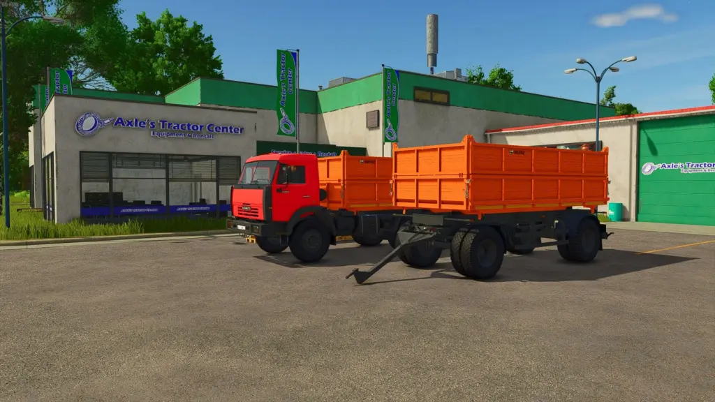 Kamaz - 65111 and Nephas - 8560 v1.0