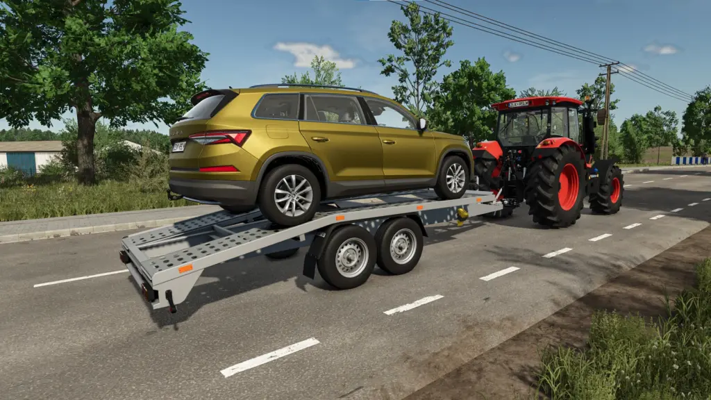 Lizard Car Tow Trailer v1.0