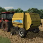 New Holland BR 6090 And Case RB 344 v1.0