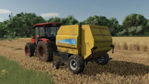 New Holland BR 6090 And Case RB 344 v1.0