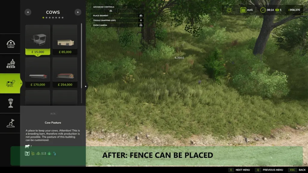 No Restricted Fences v1.0