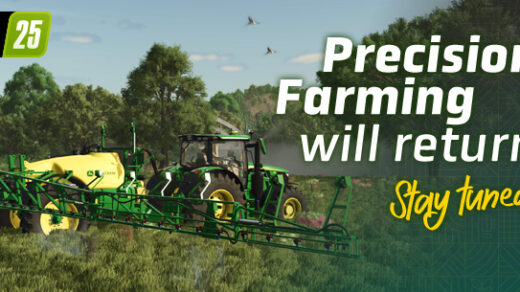 Precision Farming returing in Farming Simulator 25