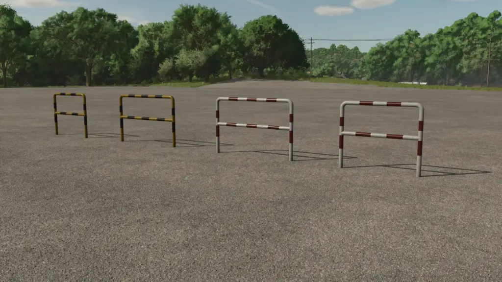 Road Barriers Pack v1.0